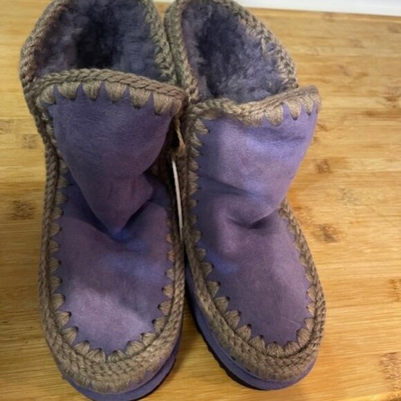 Mou Purple 18 Sheepskin Boot - Size US 5 / 6 - EU 36 - Picture 5 of 16